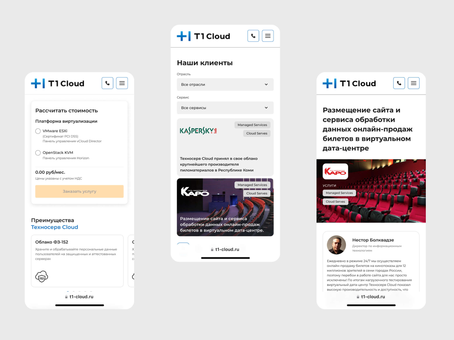 T-1 Cloud — фрагмент проекта 3